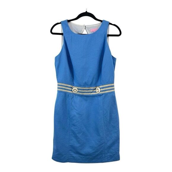 Lilly Pulitzer Womens Size 8 Tide Blue Kirkland Dress - Picture 1 of 4